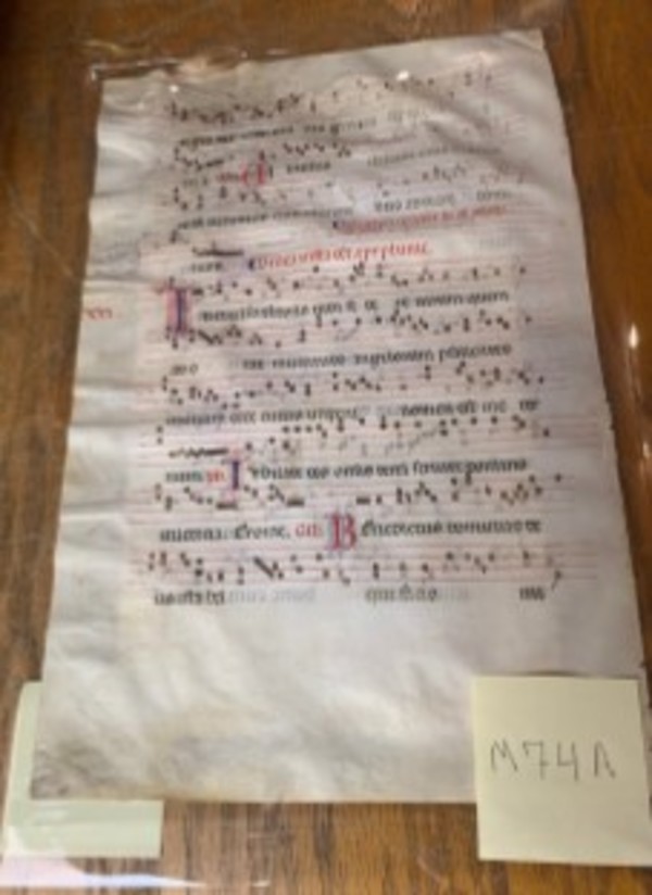 Tuscan Illuminated Manuscript by Unknown