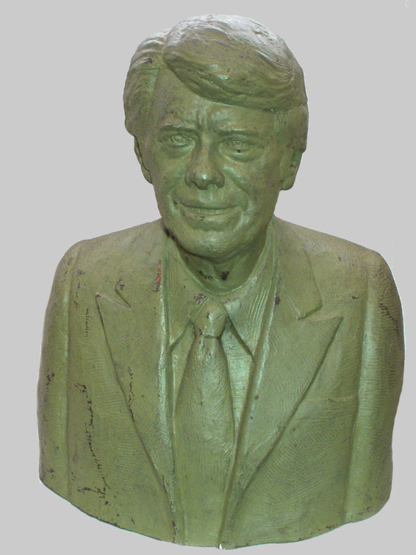 Jimmy Carter (potrait bust) by Abe Davidson