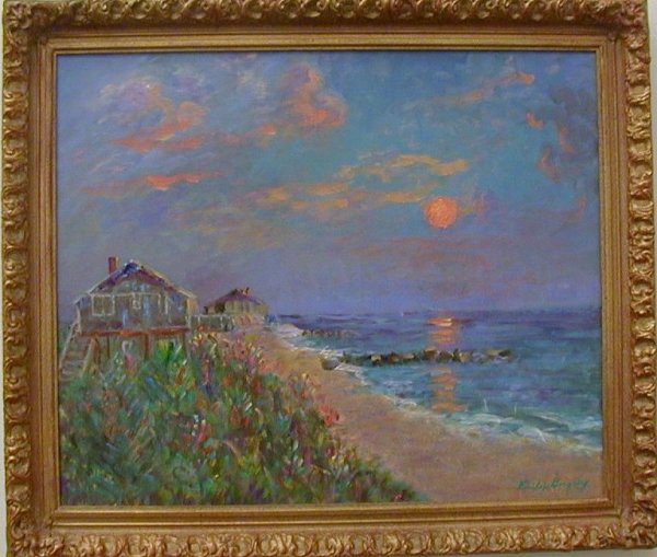 Sunset at the Seashore by Emily Grigsby