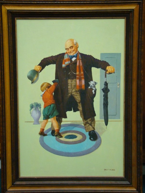 Homage to Normal Rockwell by Billy Wilder