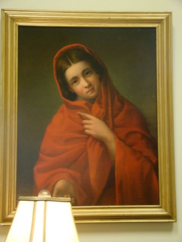 Young Woman in Red
