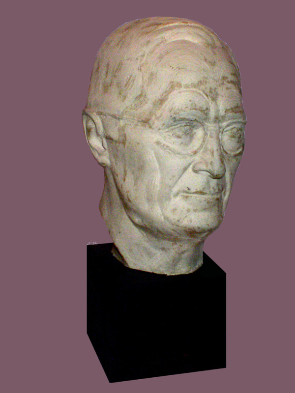 Harry S Truman (potrait bust) by Abe Davidson