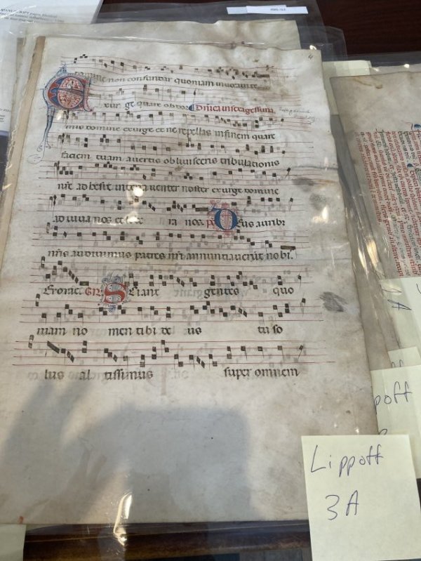 Tuscan Illuminated Manuscript by Unknown
