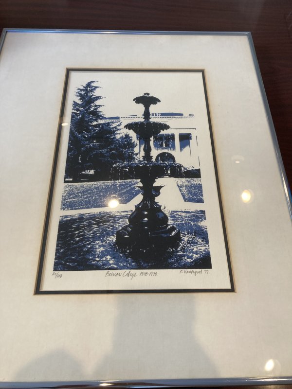Brenau College 1878-1978, Fountain by R. Vanderpool