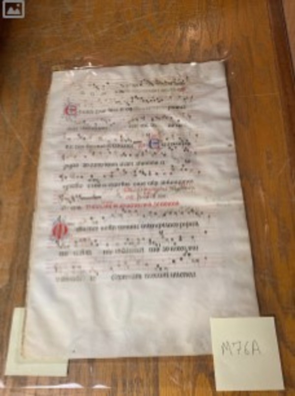 Tuscan Illuminated Manuscript by Unknown