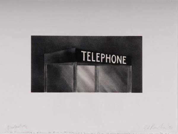 Telephone by Ed Ruscha