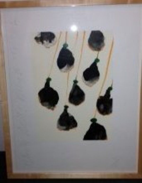 Black Bells by Donald Sultan