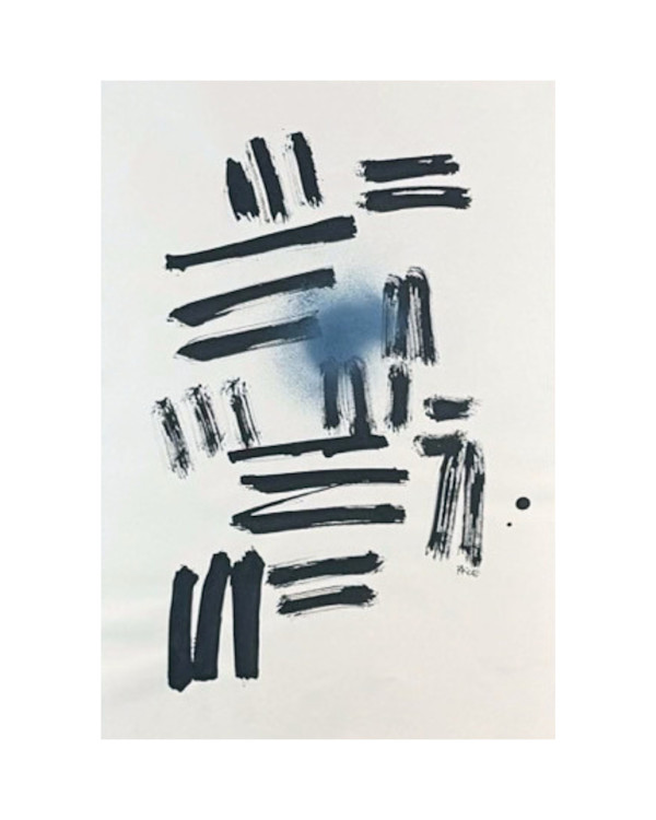 Blue Dot Piano by Rachel Kice, Image 1.