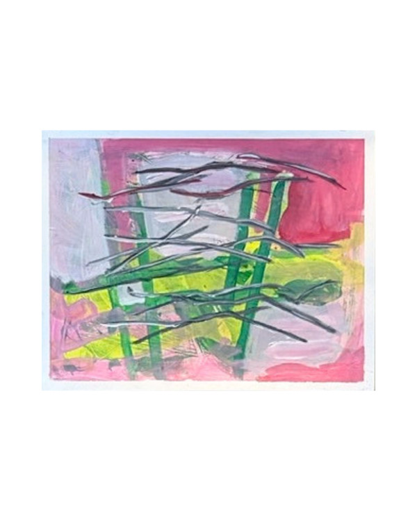 Shapes of Earth: Sticks Study: Vessel in Progress by Rachel Kice, Image 1.