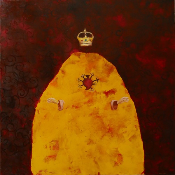 Virgen coronada by Erika Ewel