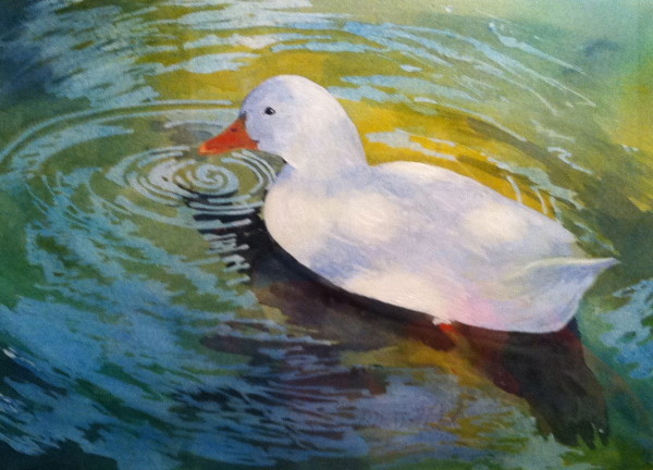 Damascus Duck I by Margaret Park
