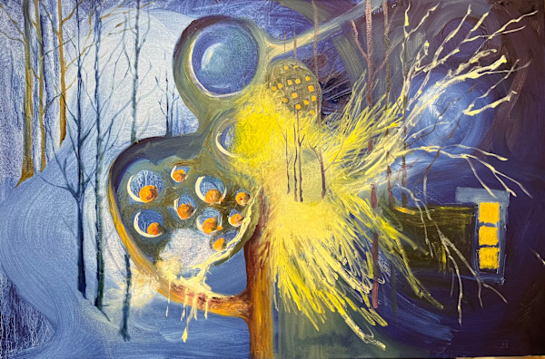 The Forest Doesn't Sleep in Winter by Margaret Park