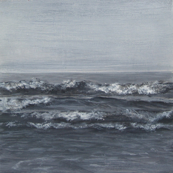 Wave study in black and white by Sarah Jaynes
