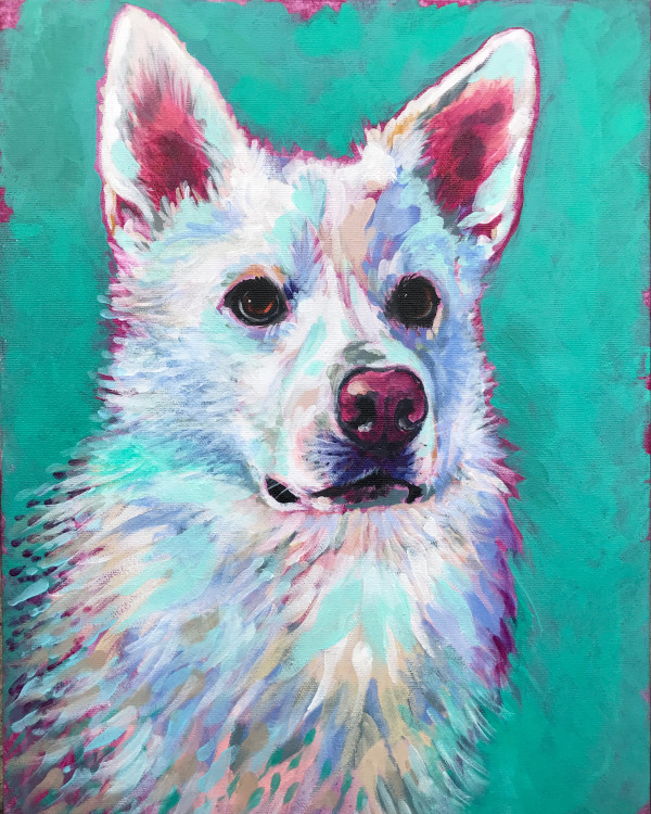 DASH THE DOG COMMISSION by Sarah Jaynes