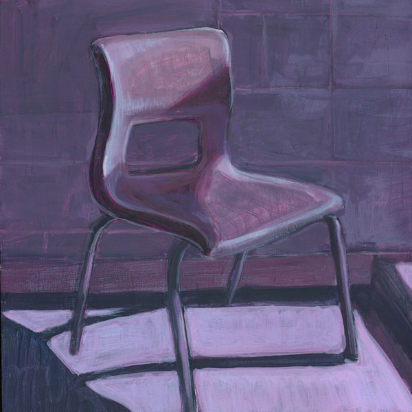 Purple Chair (Lily) by Sarah Jaynes