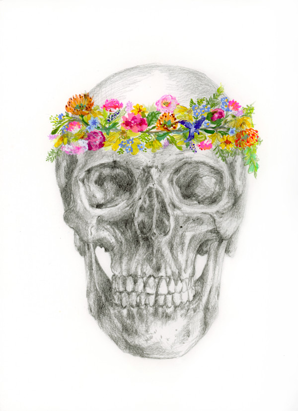 MidSummer Skull by Sarah Jaynes