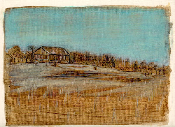 Barn Sketch by Sarah Jaynes