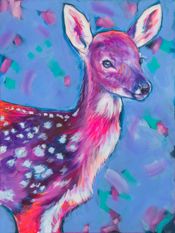 FAWN STANDING by Sarah Jaynes