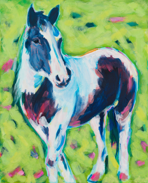 HORSE PAINTING by Sarah Jaynes