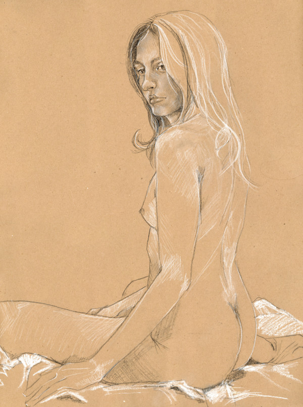 Jess Craft Paper Sketch by Sarah Jaynes