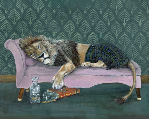 Sterling Lion by Sarah Jaynes