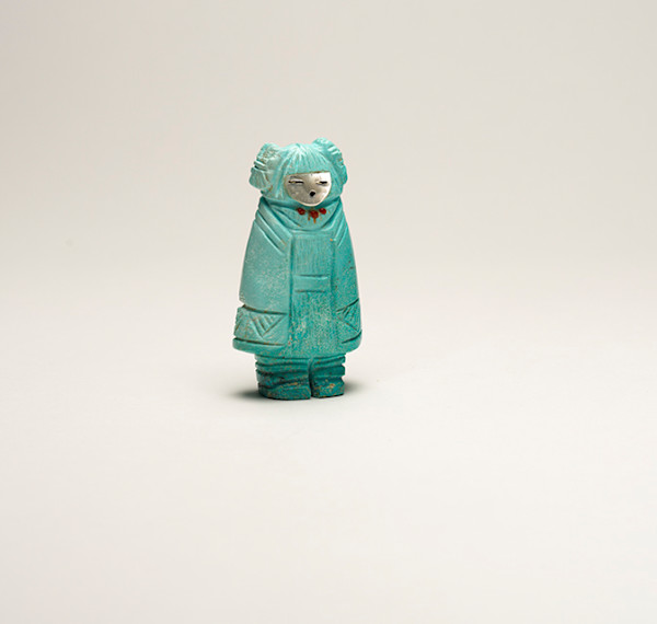 Faye Quandelacy 1958 - 2022,   Maiden, turquoise by Faye Quandelacy