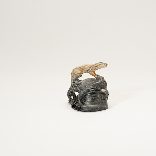 Lizards on Rock by Staley Natewa