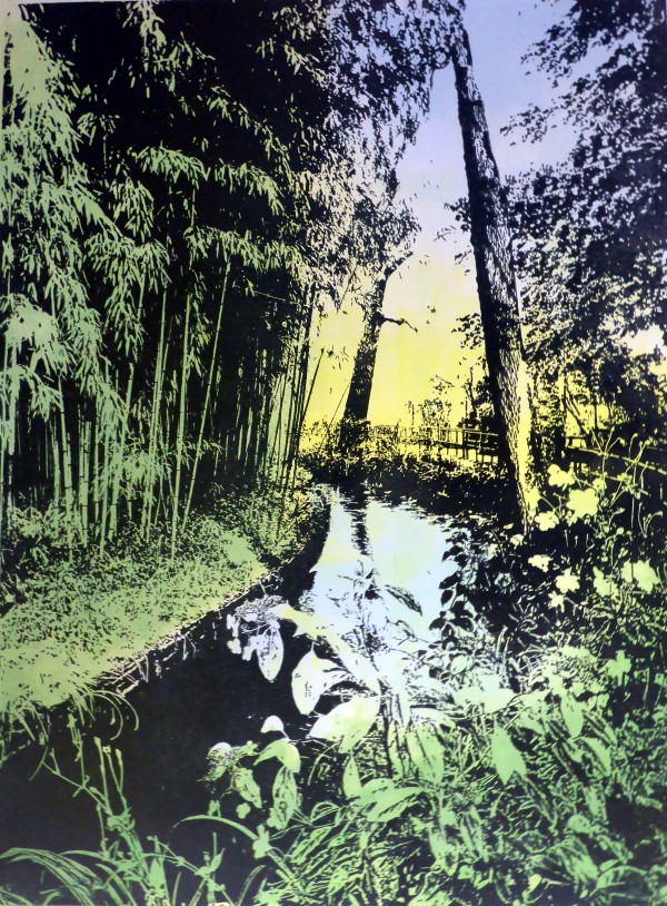 Giverny Stream by Dennis Gordon