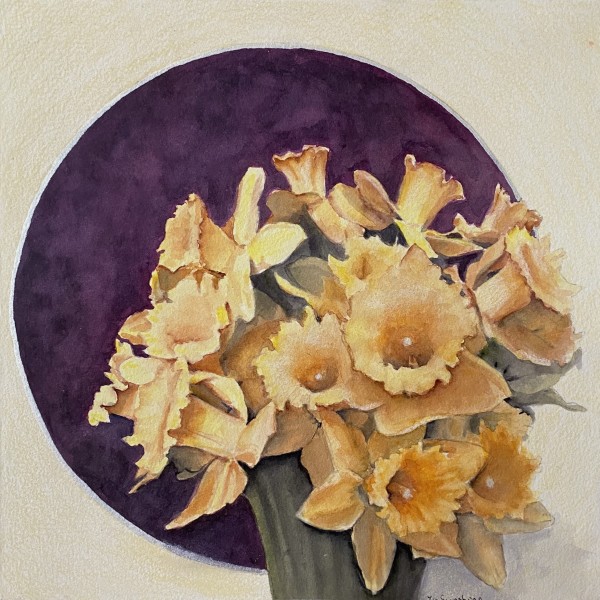 Royal Daffodils by Tia Sunshine Dye