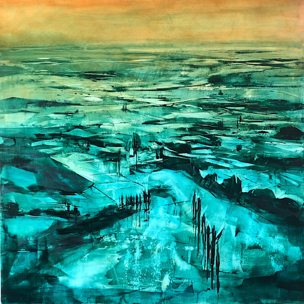 Edge of the Day by jennie de groot