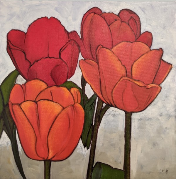 Steve's Tulips 2 by Lisa McManus