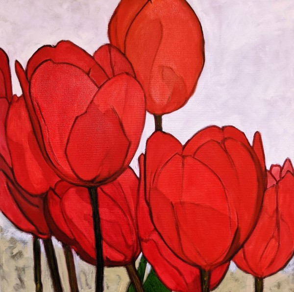 Steve's Tulips 1 by Lisa McManus