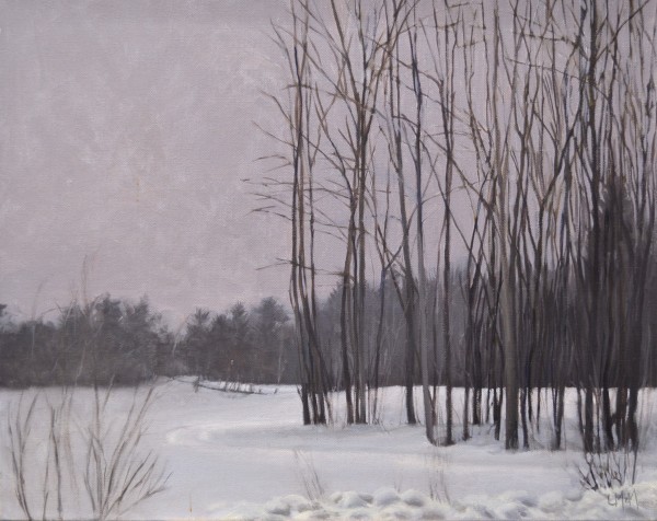 Purple Snow Storm by Lisa McManus