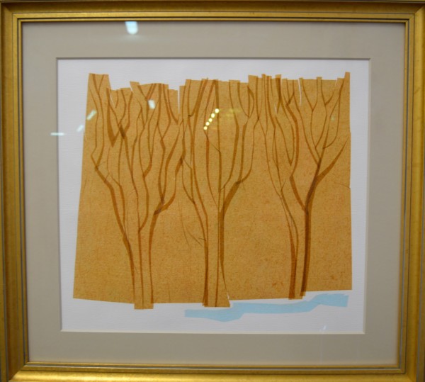 Trees in Collage by Lisa McManus