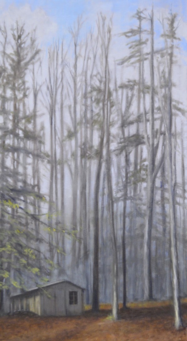 Late Winter Trees, Merrimack by Lisa McManus
