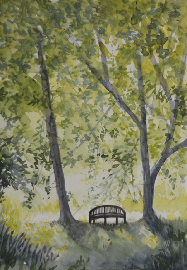 Bench Beneath the Trees by Lisa McManus