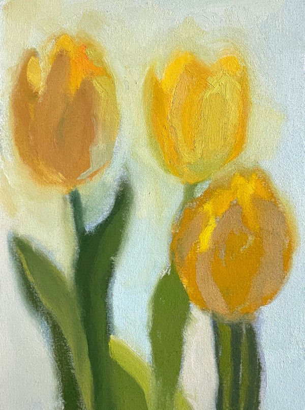 Backlit Tulips by Maggie Capettini