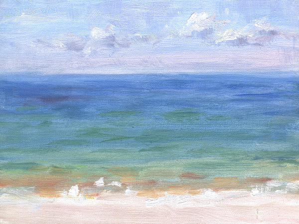 Calm at Herring Cove by Maggie Capettini