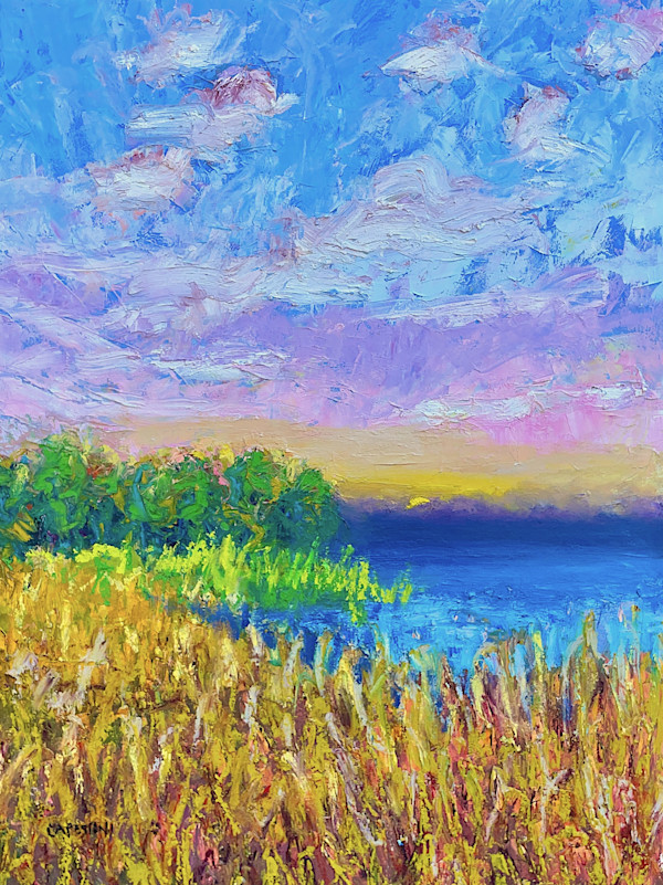Dusk at Hidden Lakes by Maggie Capettini