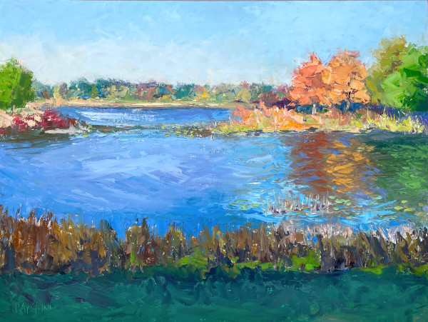 Fall at Meadow Lake by Maggie Capettini