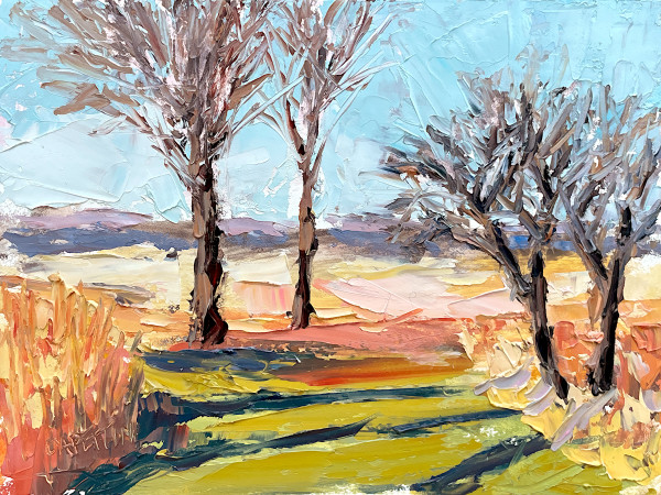 Prairie's Edge, Warm December by Maggie Capettini