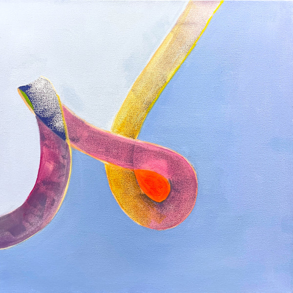 square vibes: hot orange by Maggie Capettini