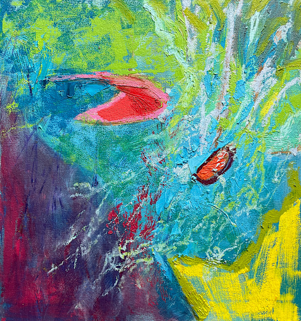 mid century fish bowl by Maggie Capettini