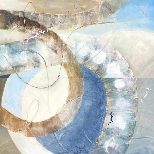 square vibes: pachyderm [diptych] by Maggie Capettini