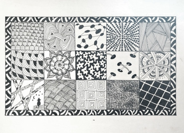 Patterns in black & white