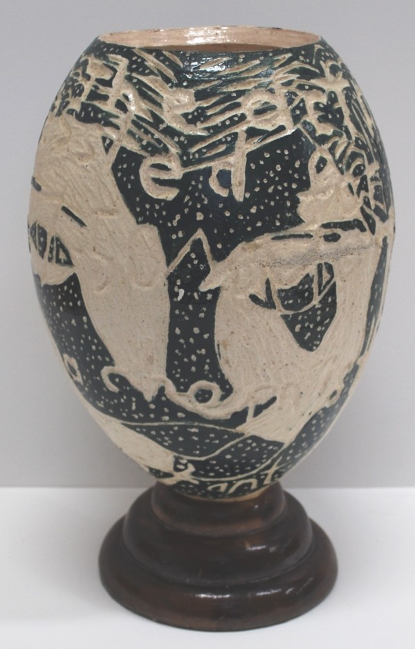 Screen and Scream Pot 1 by Peter Cooley