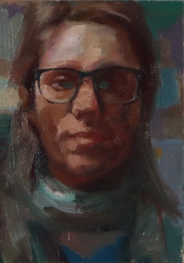 Self portrait 6 by Dagmar Cyrulla