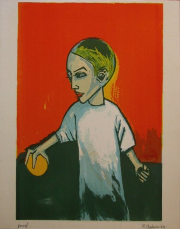The Orange Ball by Robert Henry Dickerson