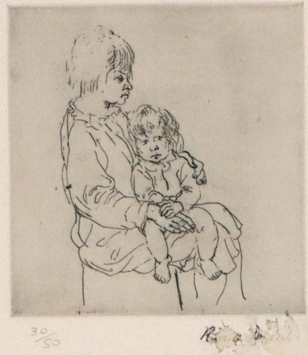 Mother and Child by Russell Drysdale