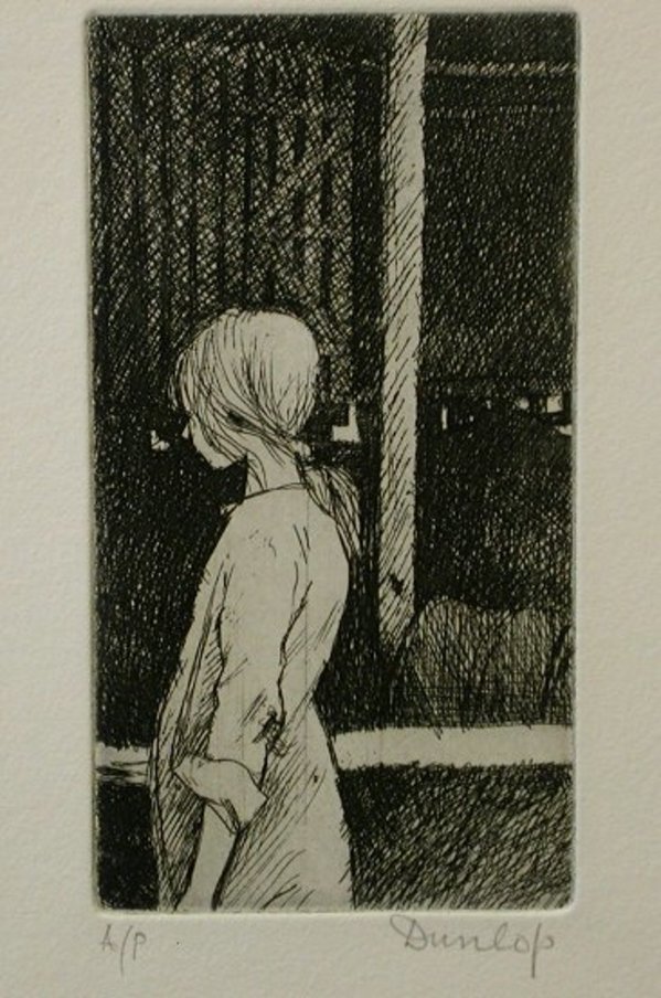 Girl in a Barn by Brian James Dunlop